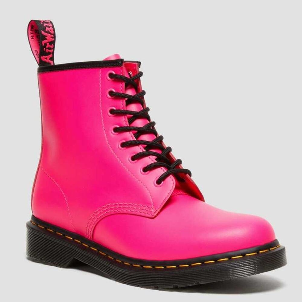 Dr.Martens 1460 Smooth Leather Lace Up Boots Size 6